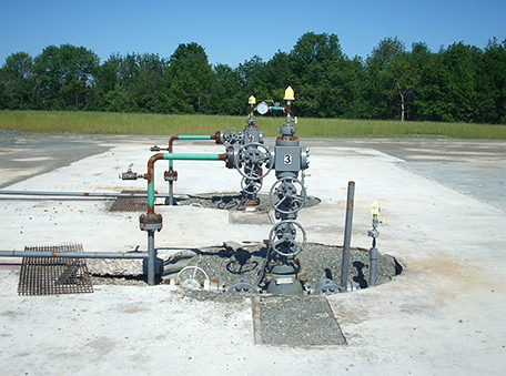 Gas wells